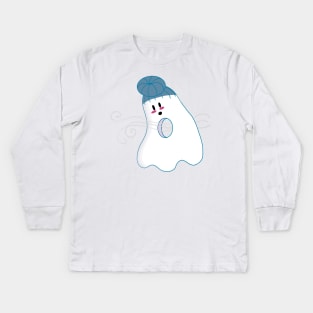 Little Ghost Airy Kids Long Sleeve T-Shirt